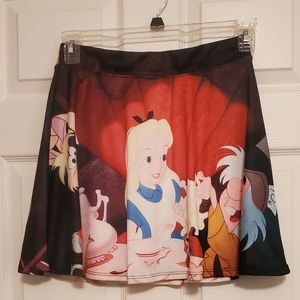 Disney Alice in Wonderland Skater Skirt